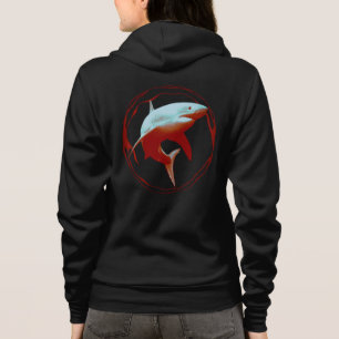 Grafikdesign von Great White Shark Hoodie