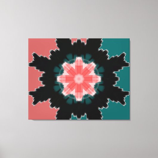 Grafikdesign von Rajasthani Leinwanddruck (Vorderseite)