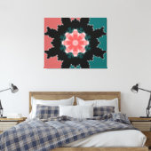 Grafikdesign von Rajasthani Leinwanddruck (Insitu (Schlafzimmer))
