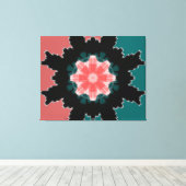 Grafikdesign von Rajasthani Leinwanddruck (Insitu (Holzboden))