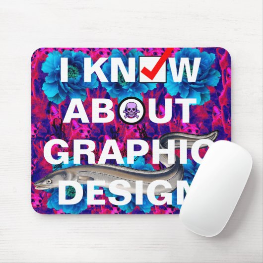 Grafikdesignbeispiel Mousepad (Mit Mouse)