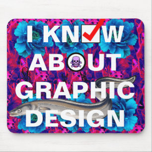 Grafikdesignbeispiel Mousepad