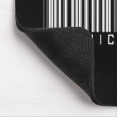 Grafikdesigner-Bar-Code Mousepad (Ecke)