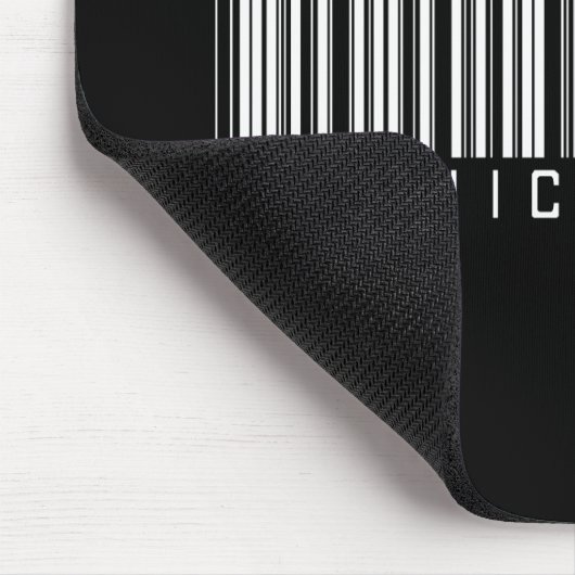Grafikdesigner-Bar-Code Mousepad (Ecke)