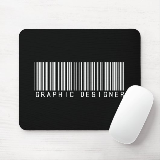 Grafikdesigner-Bar-Code Mousepad (Mit Mouse)