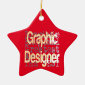 Grafikdesigner-Extraordinär Keramik Ornament (Vorne)