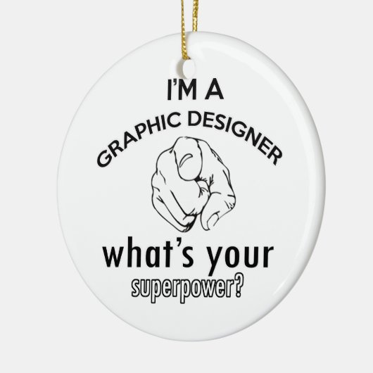 Grafikdesigner Keramik Ornament (Links)