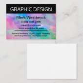 Grafikdesigner Moderne Visitenkarten Visitenkarte (Vorne/Hinten)