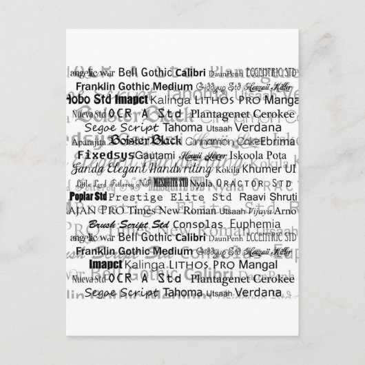 Grafikdesigner Postkarte (Vorderseite)