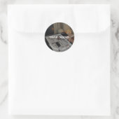 Grafikdesigner Runder Aufkleber (Tasche)