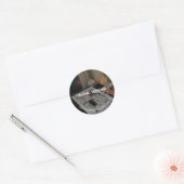 Grafikdesigner Runder Aufkleber (Umschlag)