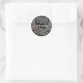 Grafikdesigner Runder Aufkleber (Tasche)