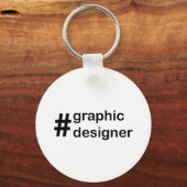 Grafikdesigner Schlüsselanhänger (Rückseite)