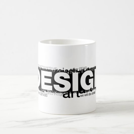Grafikdesigner-Tasse Kaffeetasse (Mittel)