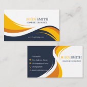 Grafikdesigner Visitenkarte (Vorne/Hinten)
