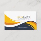 Grafikdesigner Visitenkarte (Vorderseite)