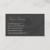 Grafikdesigner-Visitenkarte Visitenkarte (Rückseite)