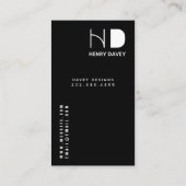 Grafikdesigner Web Developer - Moderne Karte (Rückseite)