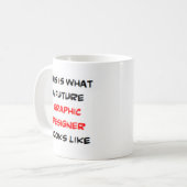 Grafikdesigner, Zukunft Kaffeetasse (Vorderseite Links)