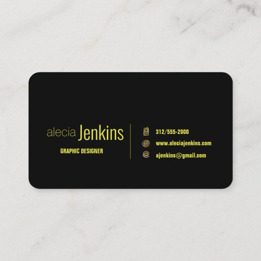 Grafikdesignerkarte "qr code" visitenkarte (Rückseite)