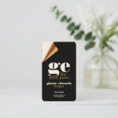 Grafikdesignerkarte Visitenkarte (Stehend Vorderseite)