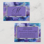 Grafikdesignerkarte Visitenkarte (Vorne/Hinten)