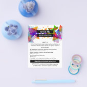 Grafikdreieck-Design, Grafikdesign-Werbung Flyer (Einzeln)