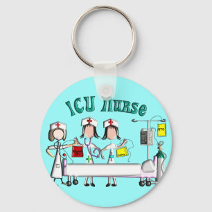 Grafiken des ICU Schlüsselanhänger