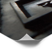 Grafiker - Im Druckerbüro Poster (Ecke)