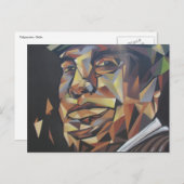 Grafiker Postkarte (Vorne/Hinten)