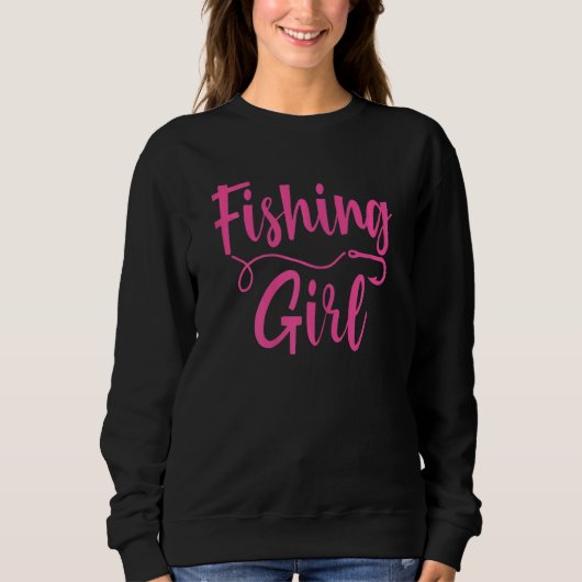 Grafikerinnen und Angelmädchen 2 Sweatshirt (Vorderseite)