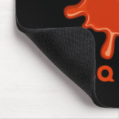 Grafikfarbene Grillen Stain Art 1 Mousepad (Ecke)