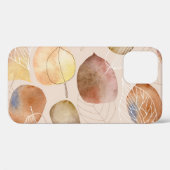 Grafikfarbenleaf-Autumn Design Case-Mate iPhone Hülle (Rückseite (Horizontal))