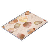 Grafikfarbenleaf-Autumn Design Notizblock (Linke Seite)