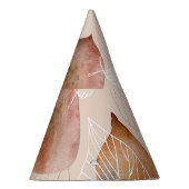 Grafikfarbenleaf-Autumn Design Partyhütchen (Rechts)