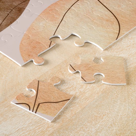 Grafikfarbenleaf-Autumn Design Puzzle (Seite)