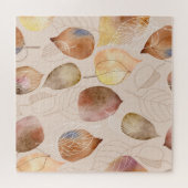 Grafikfarbenleaf-Autumn Design Puzzle (Horizontal)