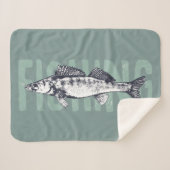 Grafikfisch für den Fischer Sherpadecke (Vorderseite (Horizontal))