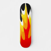 Grafikflammskateboard Skateboard (Vorne)