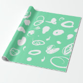 Grafikfleckenpapier Geschenkpapier (Ungerollt)