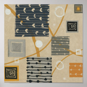 Grafikfliesen Poster