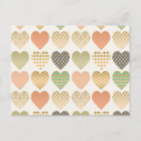 Grafikherzen moderner Trend