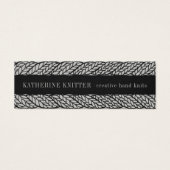 GRAFIKKABEL STRICK 3x1 Mini-Visitenkarte (Vorderseite)