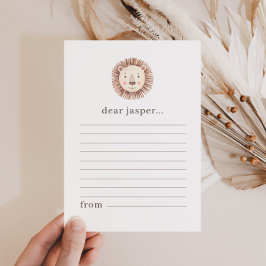 Grafikkarte der Löwenspitze Feiertagskarte