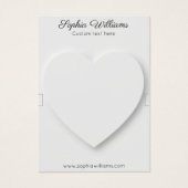 Grafikkarte für das 3D-Herzstück minimalistisch (Vorderseite)