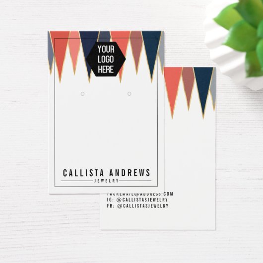 Grafikkarte für das Geo-Logo "Navy Coral Triangle" (Schreibtisch)