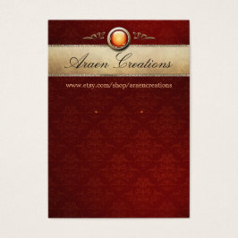 Grafikkarte für das Muster "KirschDamaskus"