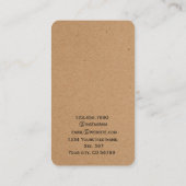 Grafikkarte für das Papier mit mehreren Stuhlreihe Visitenkarte (Rückseite)