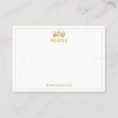 Grafikkarte für das Racelet der Goldkrone Platzkarte (Vorderseite)