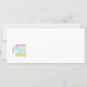 Grafikkarte für den Abschluss mit Großbuchstaben Karte (Rückseite)